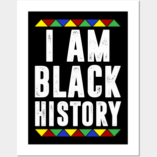 I am black History Posters and Art